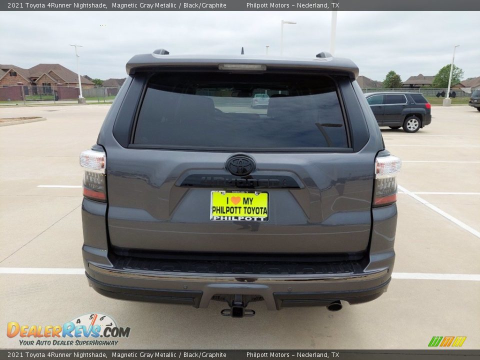 2021 Toyota 4Runner Nightshade Magnetic Gray Metallic / Black/Graphite Photo #8