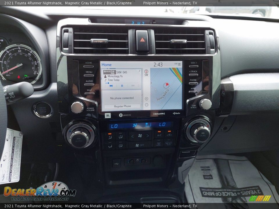2021 Toyota 4Runner Nightshade Magnetic Gray Metallic / Black/Graphite Photo #18