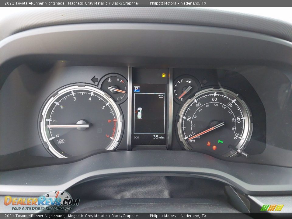 2021 Toyota 4Runner Nightshade Magnetic Gray Metallic / Black/Graphite Photo #25