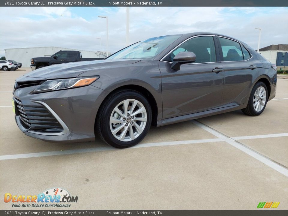 2021 Toyota Camry LE Predawn Gray Mica / Black Photo #2