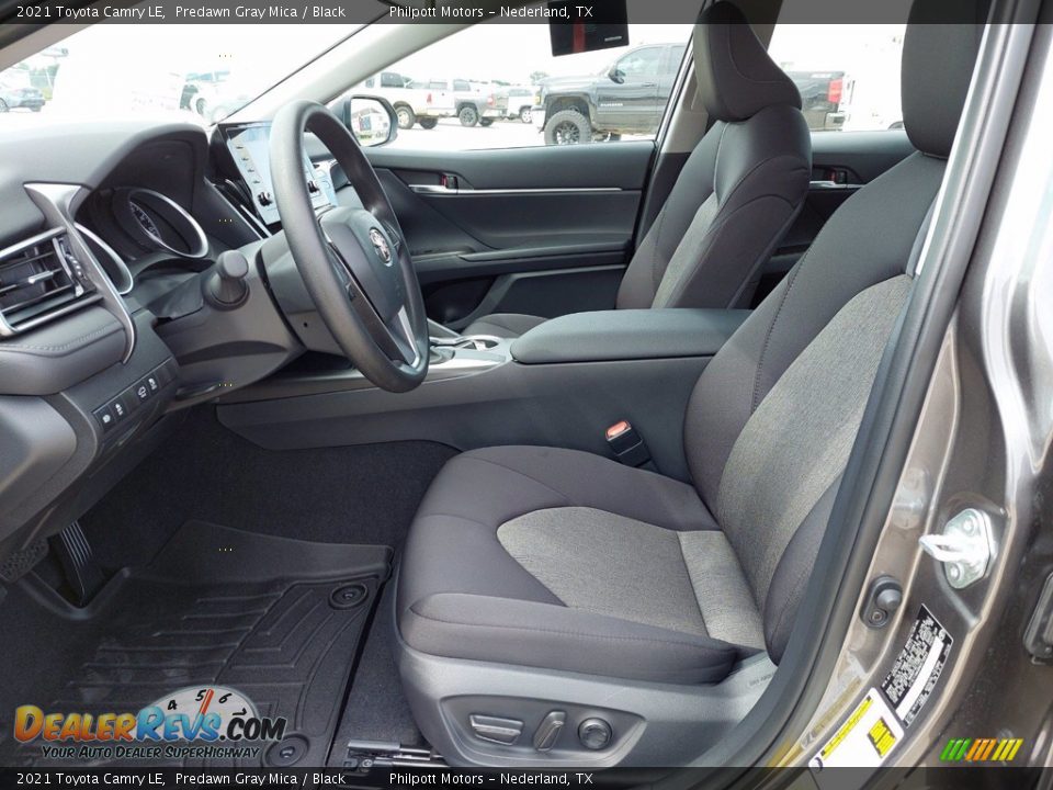 2021 Toyota Camry LE Predawn Gray Mica / Black Photo #4