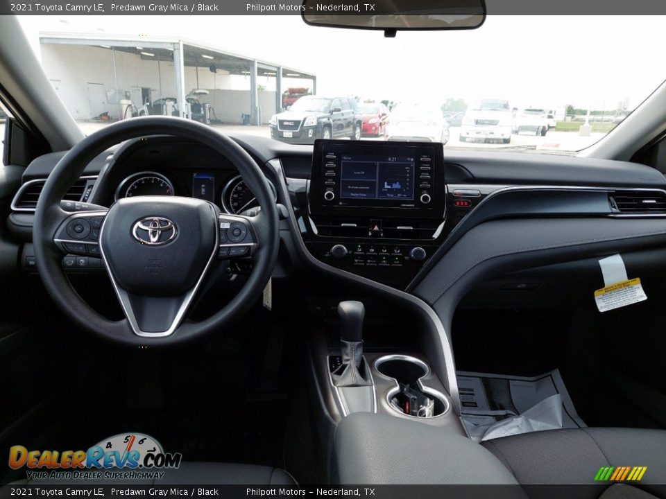 2021 Toyota Camry LE Predawn Gray Mica / Black Photo #5