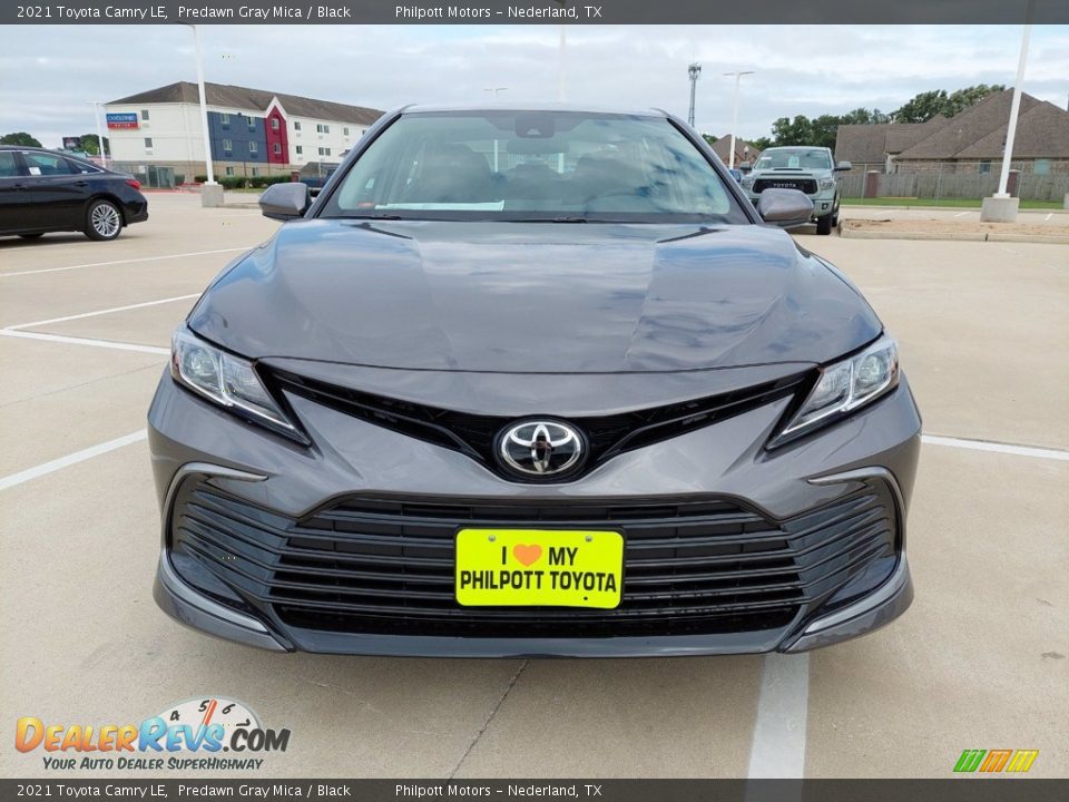 2021 Toyota Camry LE Predawn Gray Mica / Black Photo #9