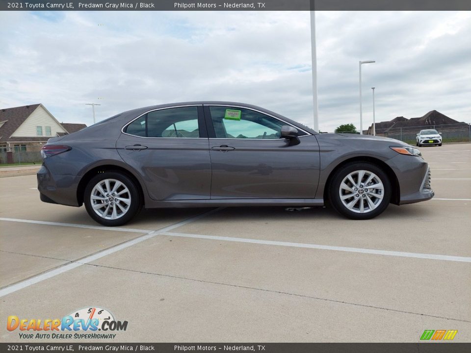2021 Toyota Camry LE Predawn Gray Mica / Black Photo #12