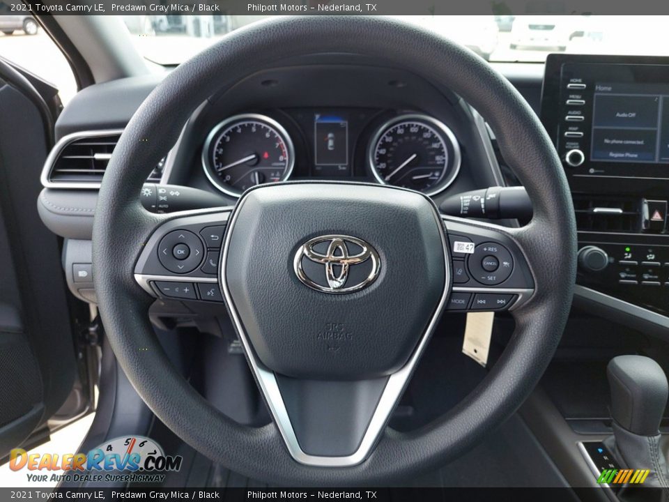 2021 Toyota Camry LE Predawn Gray Mica / Black Photo #15