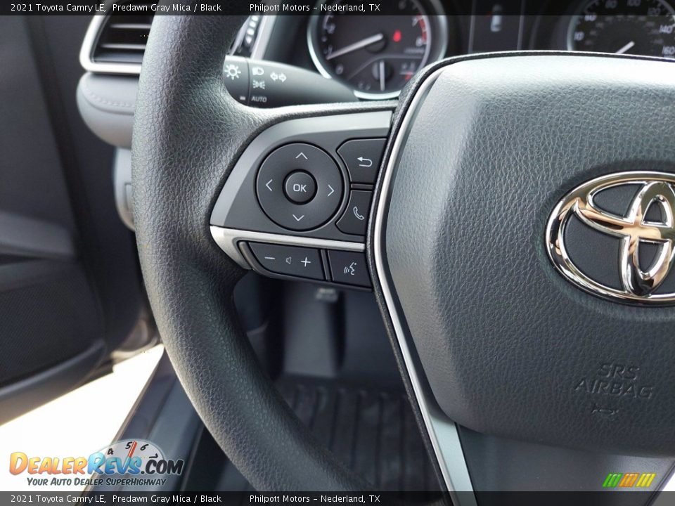 2021 Toyota Camry LE Predawn Gray Mica / Black Photo #16