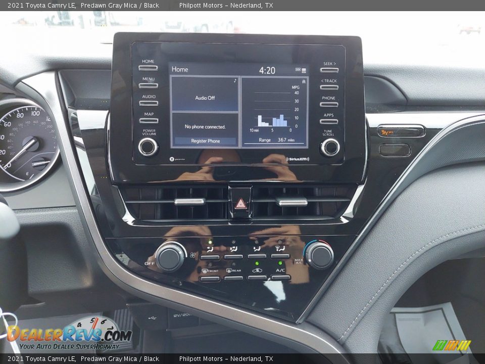 2021 Toyota Camry LE Predawn Gray Mica / Black Photo #18