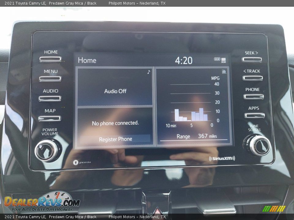 2021 Toyota Camry LE Predawn Gray Mica / Black Photo #19