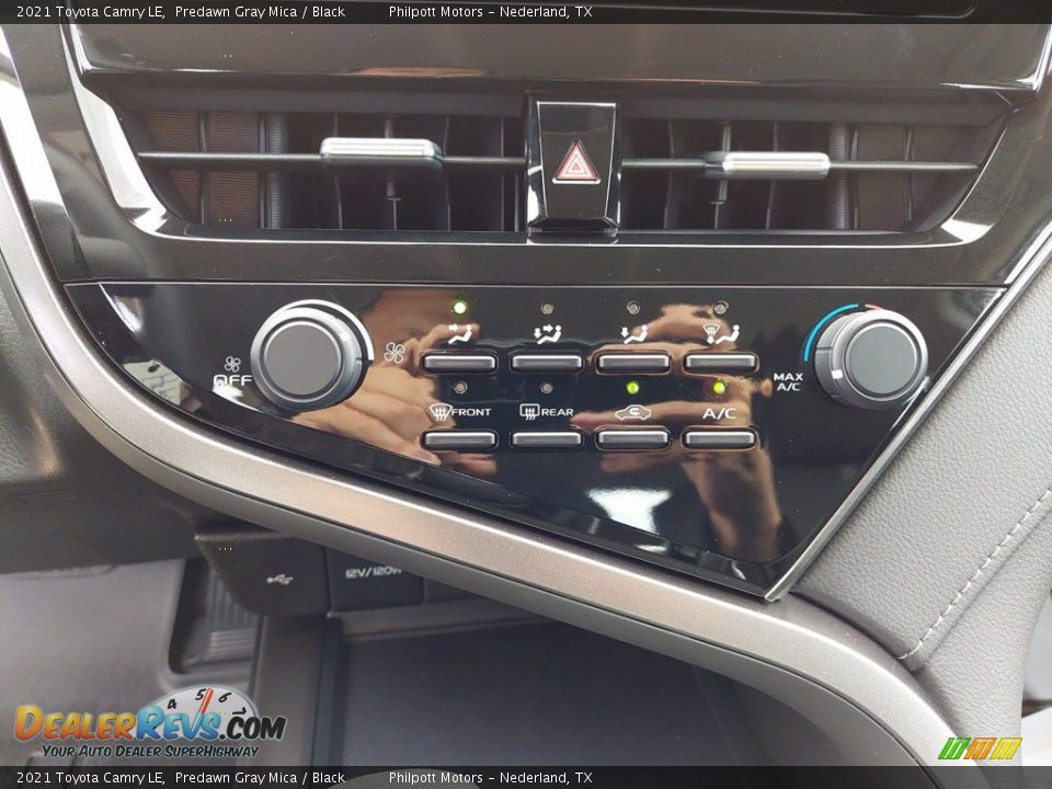 2021 Toyota Camry LE Predawn Gray Mica / Black Photo #21