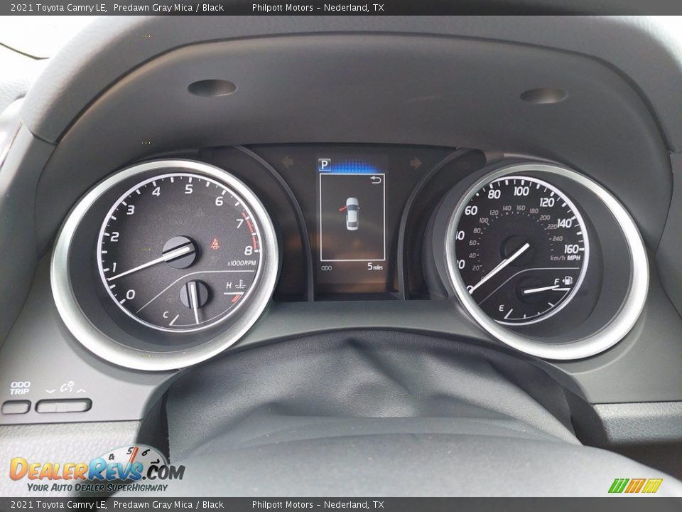 2021 Toyota Camry LE Predawn Gray Mica / Black Photo #22