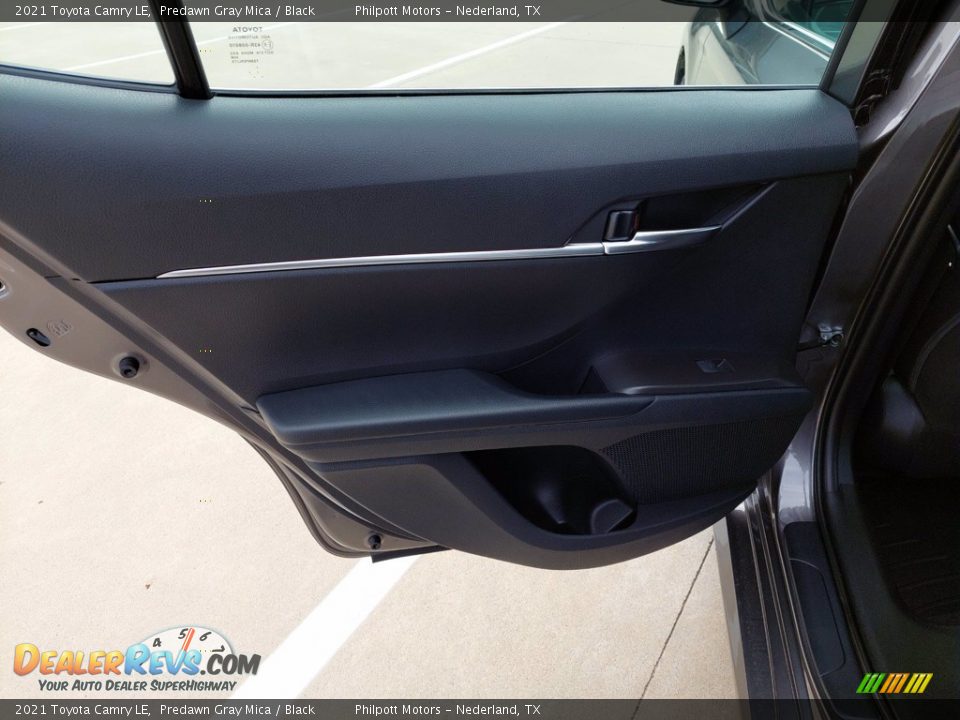 2021 Toyota Camry LE Predawn Gray Mica / Black Photo #24