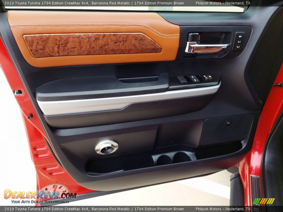 Door Panel of 2019 Toyota Tundra 1794 Edition CrewMax 4x4 Photo #13