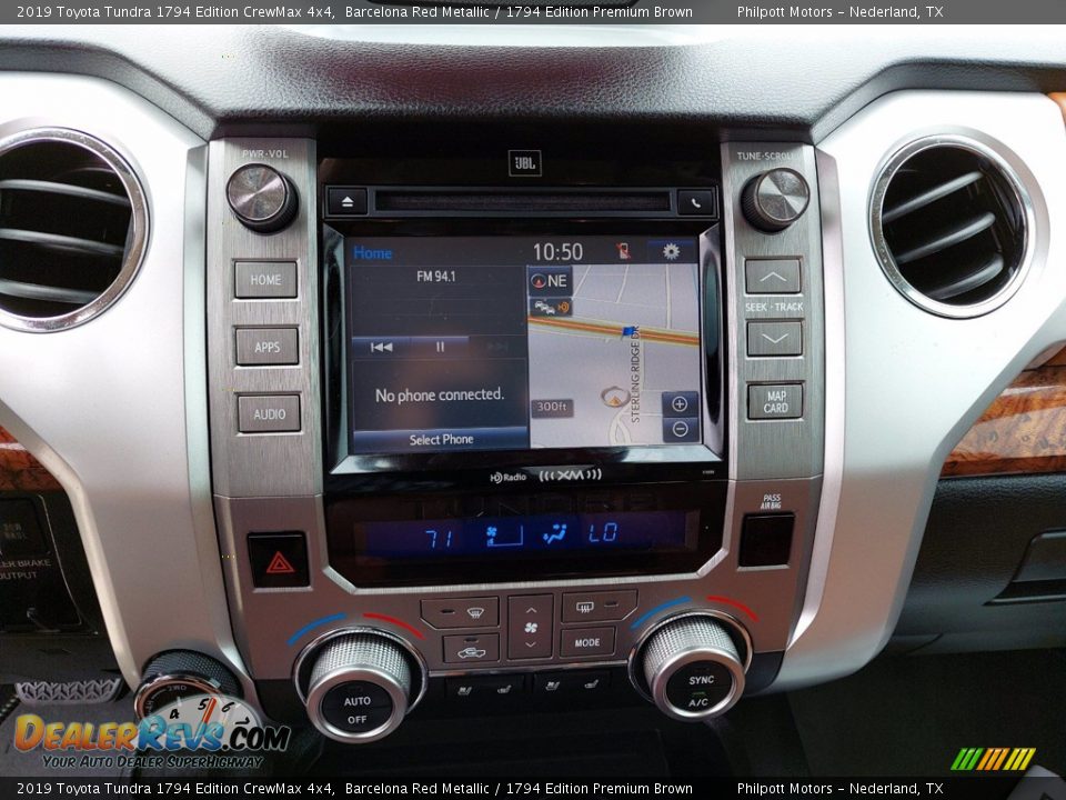 2019 Toyota Tundra 1794 Edition CrewMax 4x4 Barcelona Red Metallic / 1794 Edition Premium Brown Photo #18