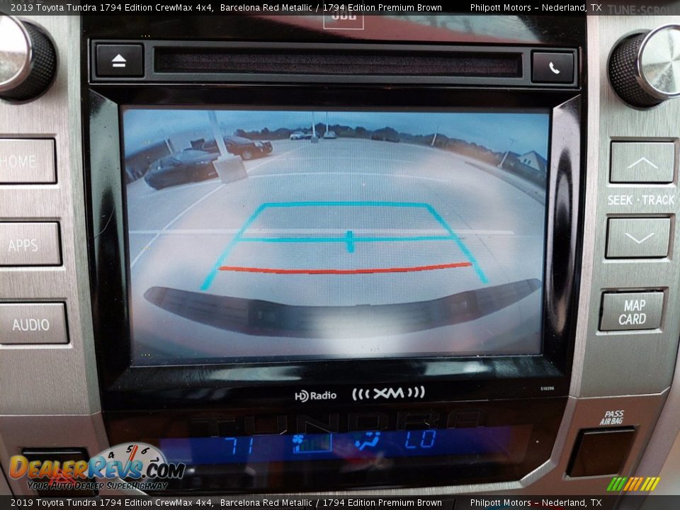 2019 Toyota Tundra 1794 Edition CrewMax 4x4 Barcelona Red Metallic / 1794 Edition Premium Brown Photo #20