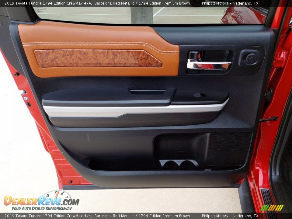 Door Panel of 2019 Toyota Tundra 1794 Edition CrewMax 4x4 Photo #23
