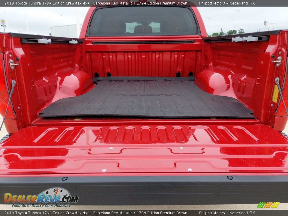 2019 Toyota Tundra 1794 Edition CrewMax 4x4 Barcelona Red Metallic / 1794 Edition Premium Brown Photo #24