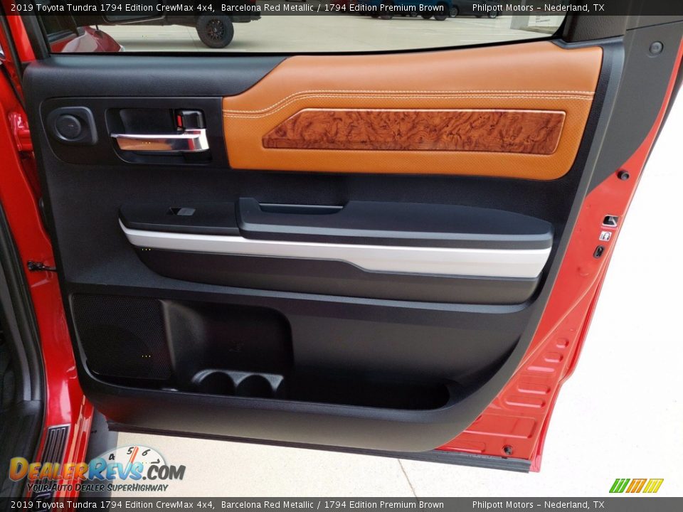 Door Panel of 2019 Toyota Tundra 1794 Edition CrewMax 4x4 Photo #25