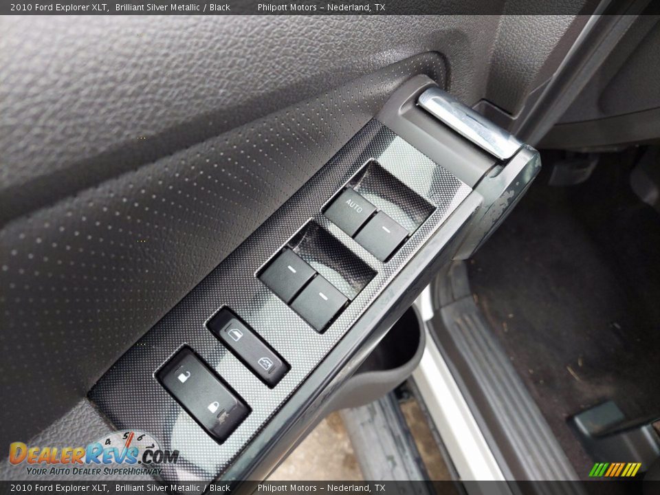 2010 Ford Explorer XLT Brilliant Silver Metallic / Black Photo #14