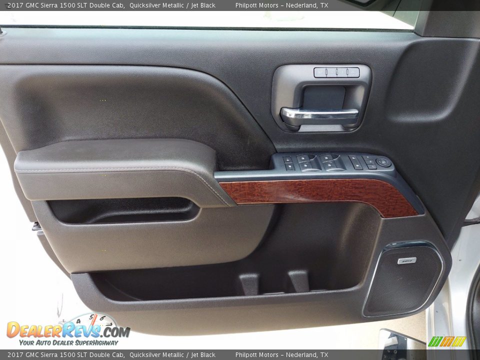 Door Panel of 2017 GMC Sierra 1500 SLT Double Cab Photo #10