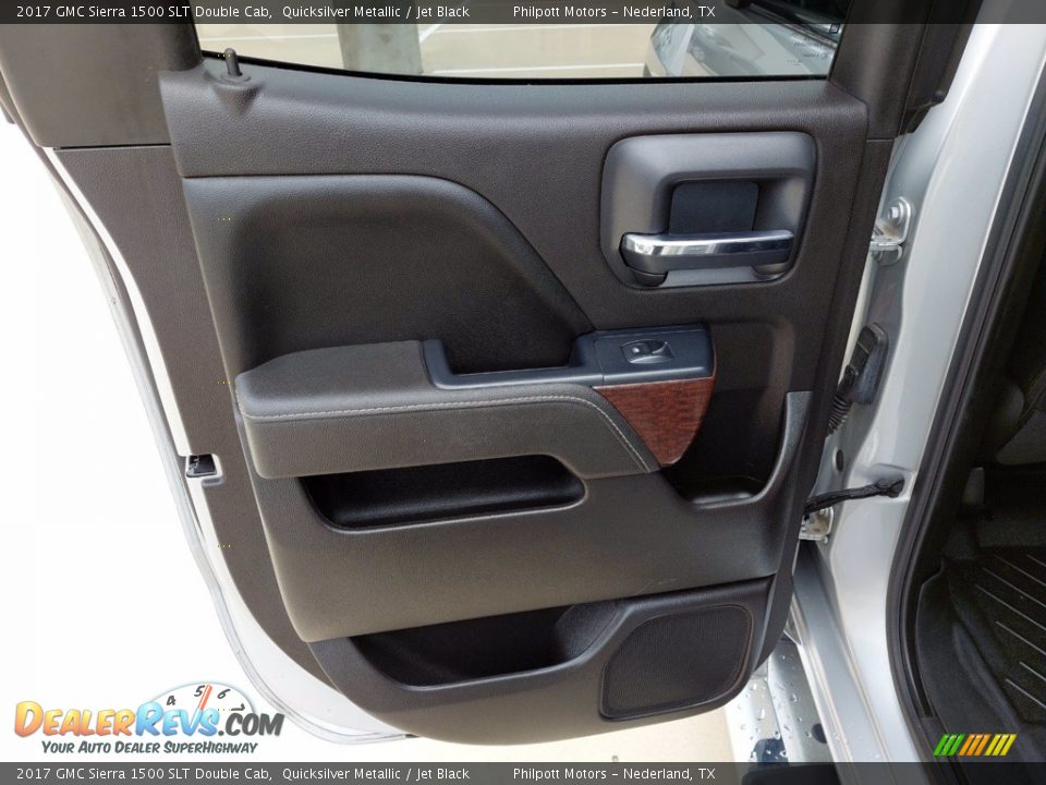 Door Panel of 2017 GMC Sierra 1500 SLT Double Cab Photo #22