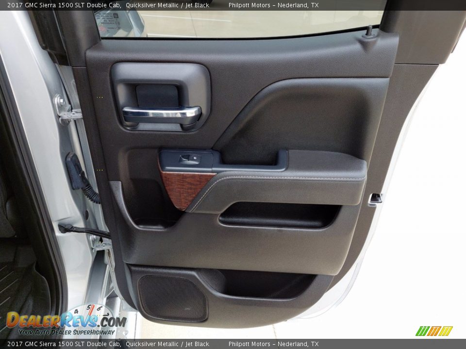 Door Panel of 2017 GMC Sierra 1500 SLT Double Cab Photo #26
