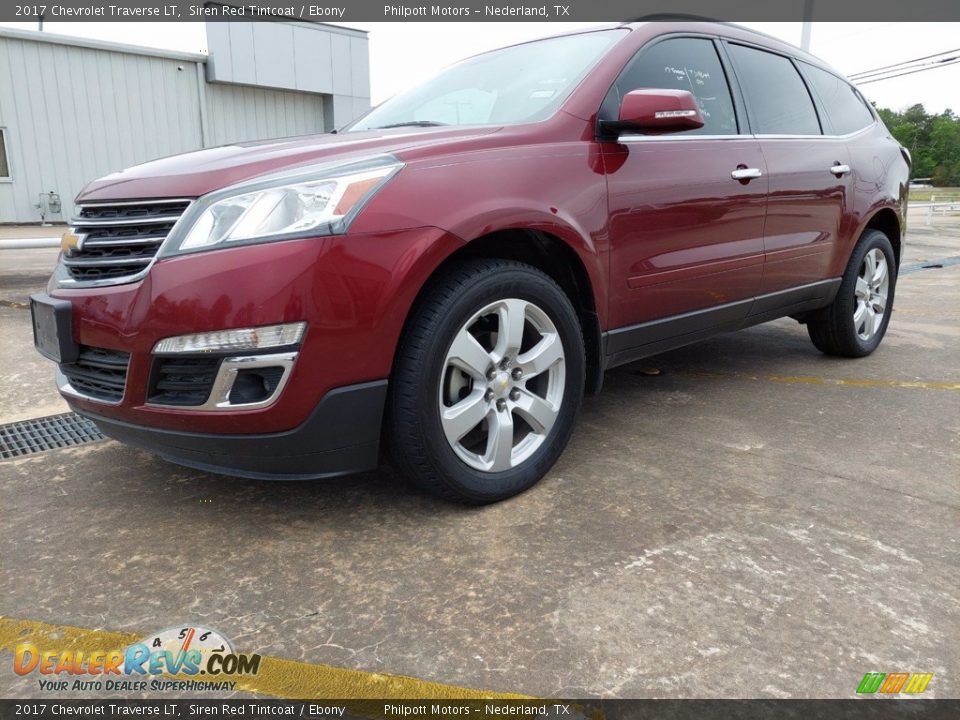 2017 Chevrolet Traverse LT Siren Red Tintcoat / Ebony Photo #2
