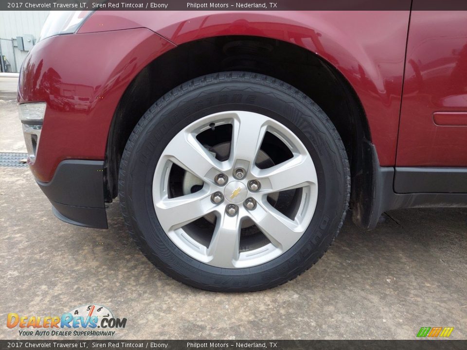 2017 Chevrolet Traverse LT Siren Red Tintcoat / Ebony Photo #8
