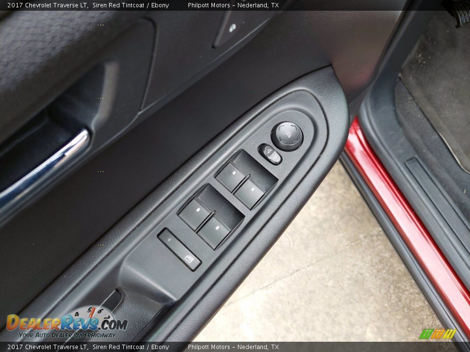 2017 Chevrolet Traverse LT Siren Red Tintcoat / Ebony Photo #11