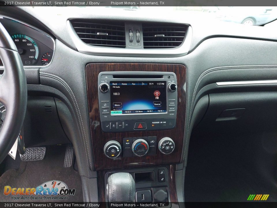 2017 Chevrolet Traverse LT Siren Red Tintcoat / Ebony Photo #15