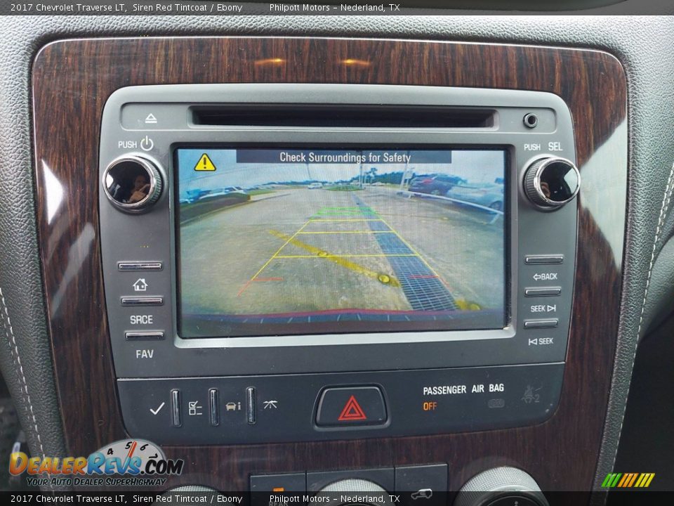 2017 Chevrolet Traverse LT Siren Red Tintcoat / Ebony Photo #17