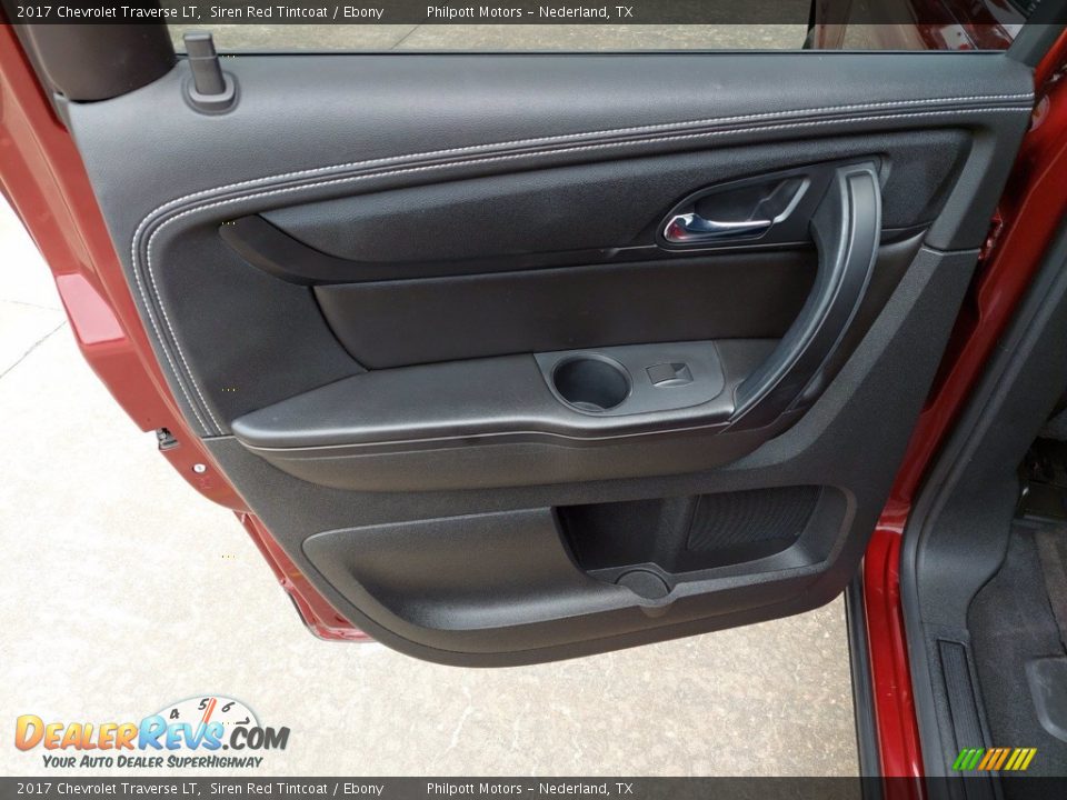 2017 Chevrolet Traverse LT Siren Red Tintcoat / Ebony Photo #20
