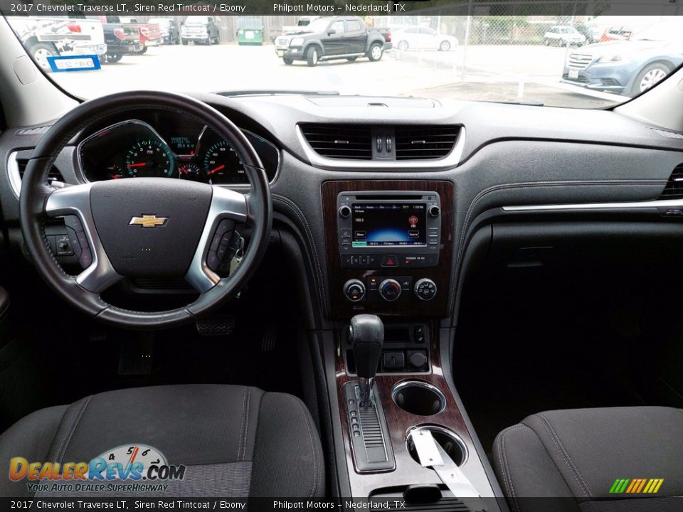 2017 Chevrolet Traverse LT Siren Red Tintcoat / Ebony Photo #22