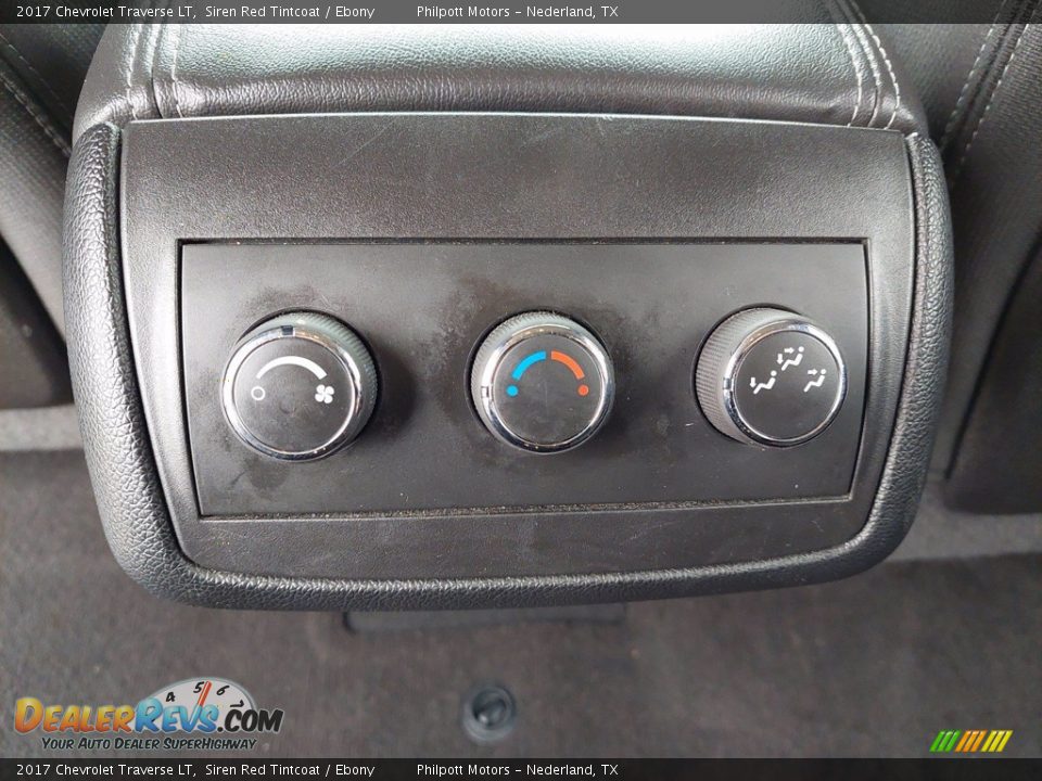 2017 Chevrolet Traverse LT Siren Red Tintcoat / Ebony Photo #23