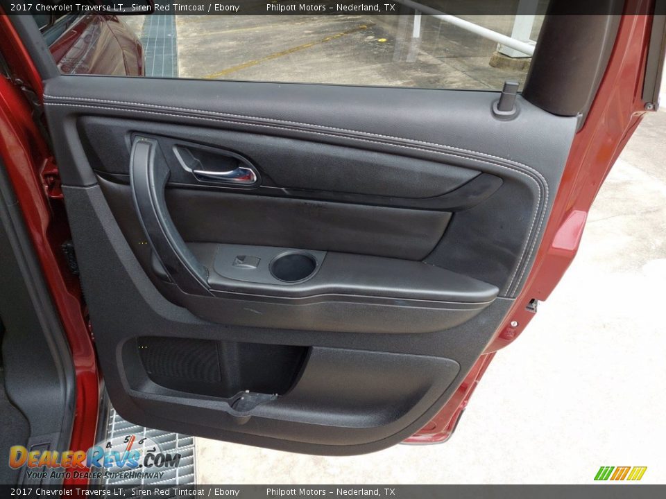 2017 Chevrolet Traverse LT Siren Red Tintcoat / Ebony Photo #25
