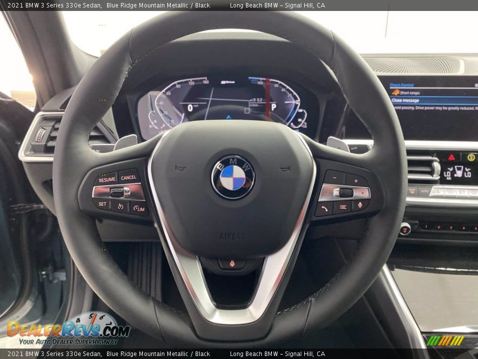2021 BMW 3 Series 330e Sedan Steering Wheel Photo #14
