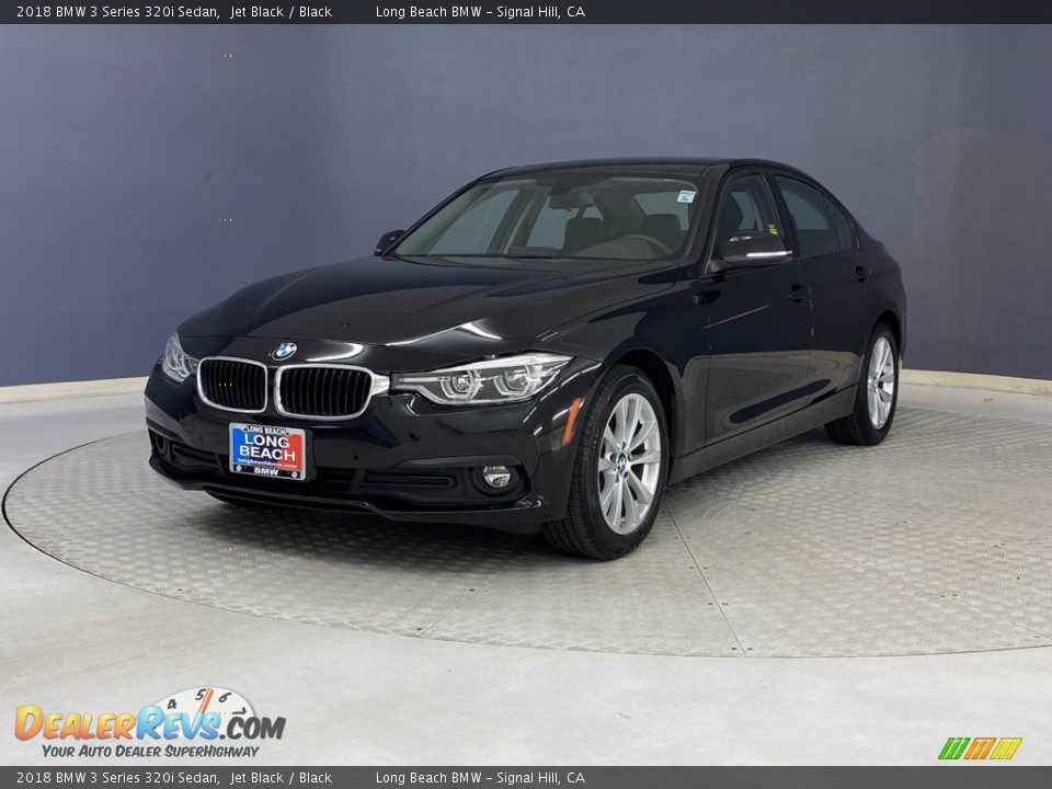 2018 BMW 3 Series 320i Sedan Jet Black / Black Photo #3