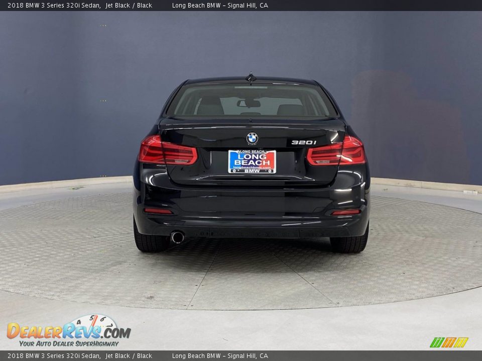 2018 BMW 3 Series 320i Sedan Jet Black / Black Photo #4