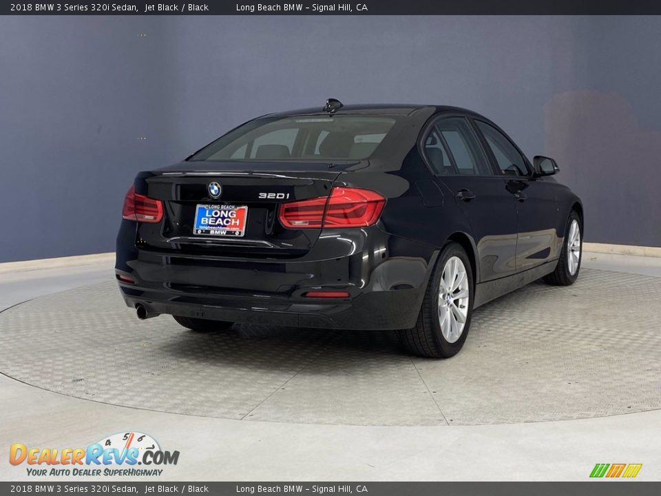 2018 BMW 3 Series 320i Sedan Jet Black / Black Photo #5