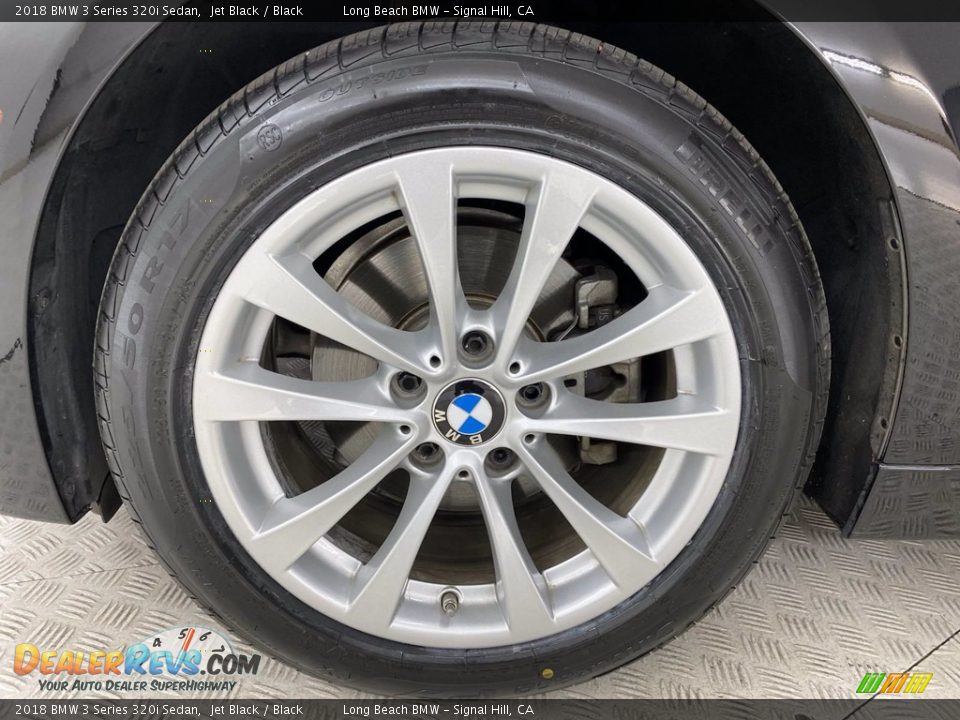 2018 BMW 3 Series 320i Sedan Jet Black / Black Photo #6