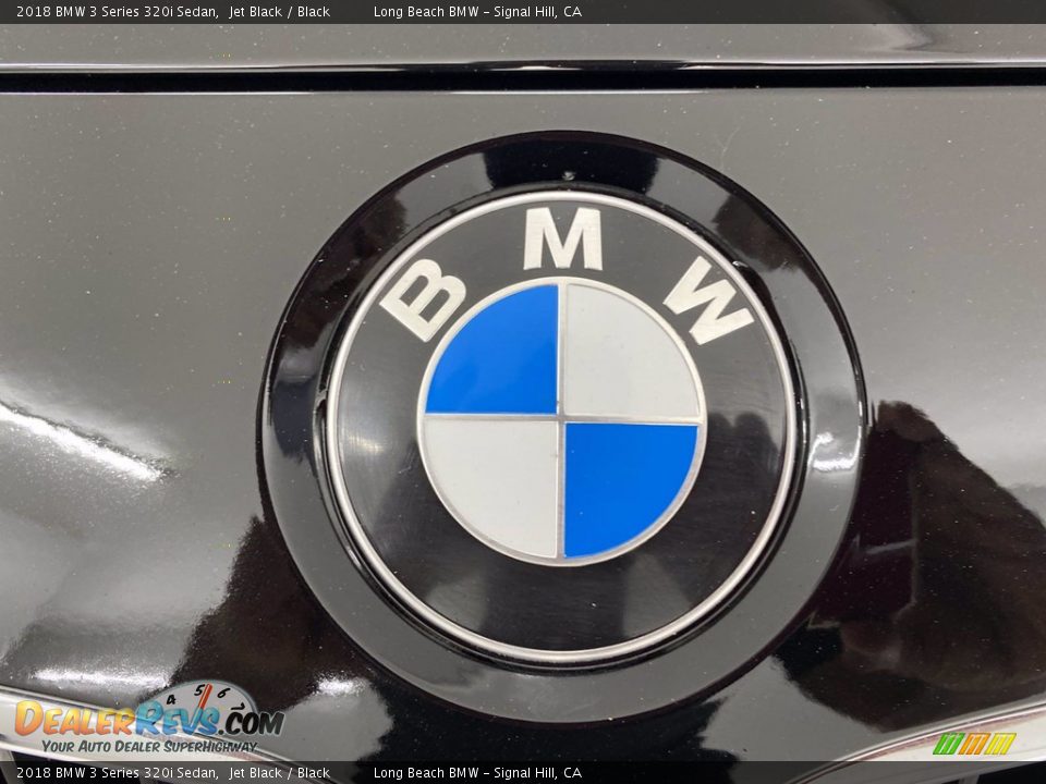 2018 BMW 3 Series 320i Sedan Jet Black / Black Photo #8