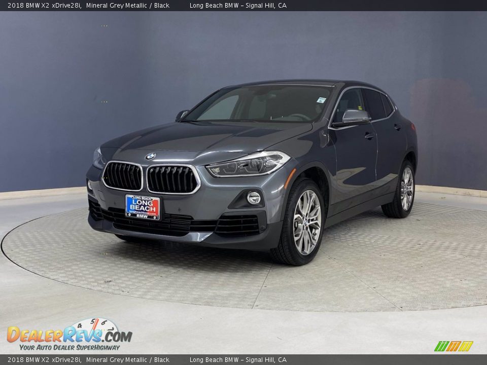 2018 BMW X2 xDrive28i Mineral Grey Metallic / Black Photo #3