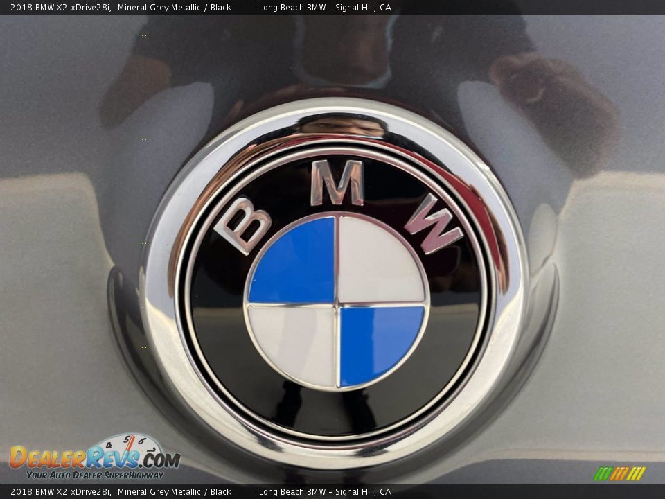 2018 BMW X2 xDrive28i Mineral Grey Metallic / Black Photo #10