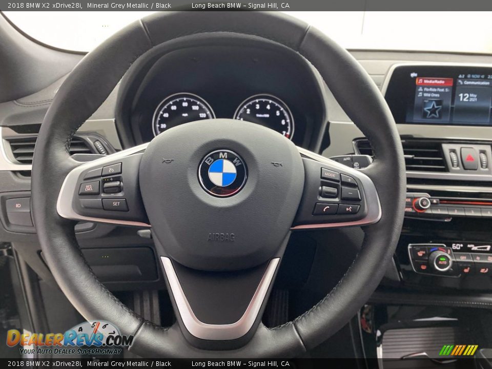 2018 BMW X2 xDrive28i Mineral Grey Metallic / Black Photo #18