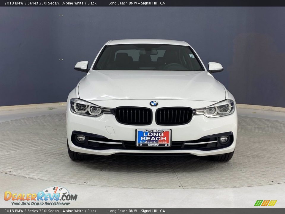 2018 BMW 3 Series 330i Sedan Alpine White / Black Photo #2