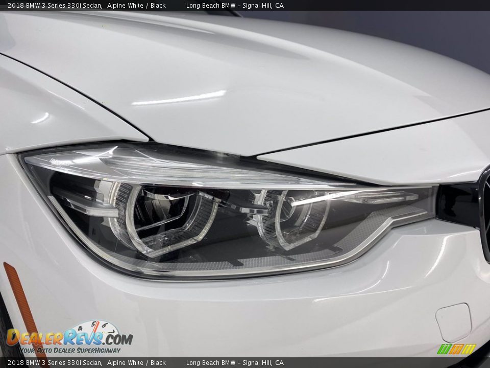 2018 BMW 3 Series 330i Sedan Alpine White / Black Photo #7