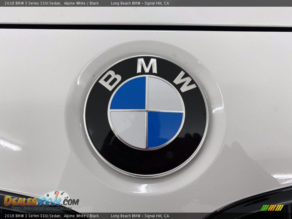 2018 BMW 3 Series 330i Sedan Alpine White / Black Photo #8