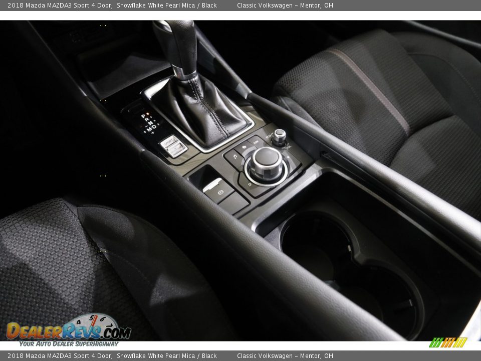 2018 Mazda MAZDA3 Sport 4 Door Snowflake White Pearl Mica / Black Photo #13