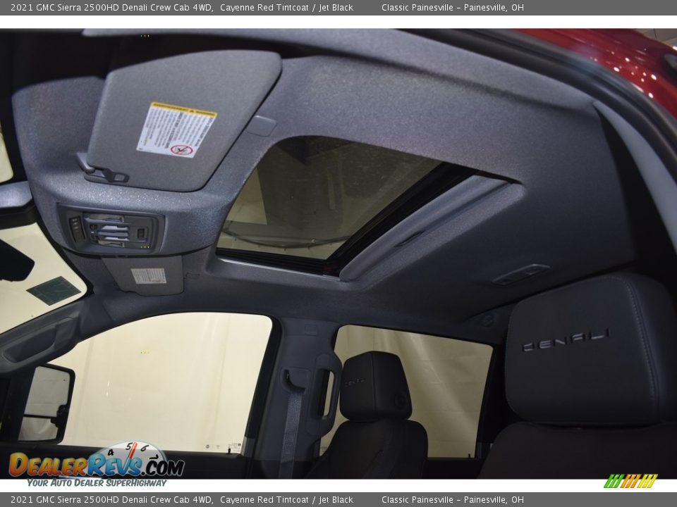 2021 GMC Sierra 2500HD Denali Crew Cab 4WD Cayenne Red Tintcoat / Jet Black Photo #6