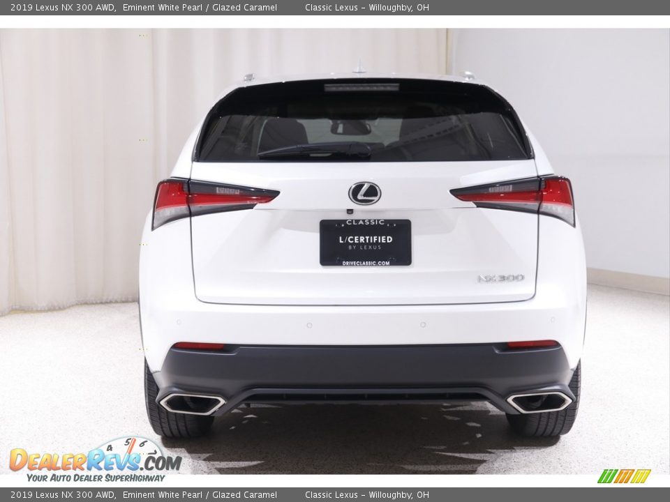 2019 Lexus NX 300 AWD Eminent White Pearl / Glazed Caramel Photo #19