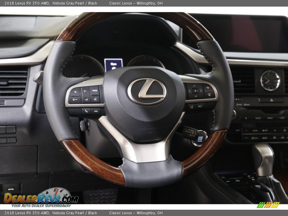 2018 Lexus RX 350 AWD Nebula Gray Pearl / Black Photo #7